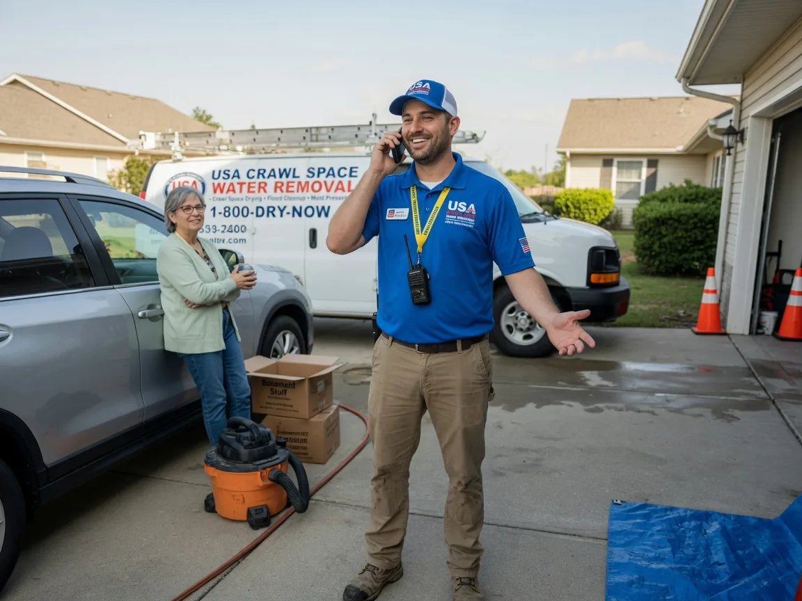 Crawl Space Water Removal Freeman Spur, IL FAQs